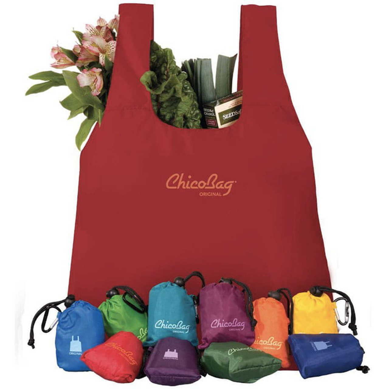 ChicoBag Reusable Shopping Bag with Pouch - Lavender Living