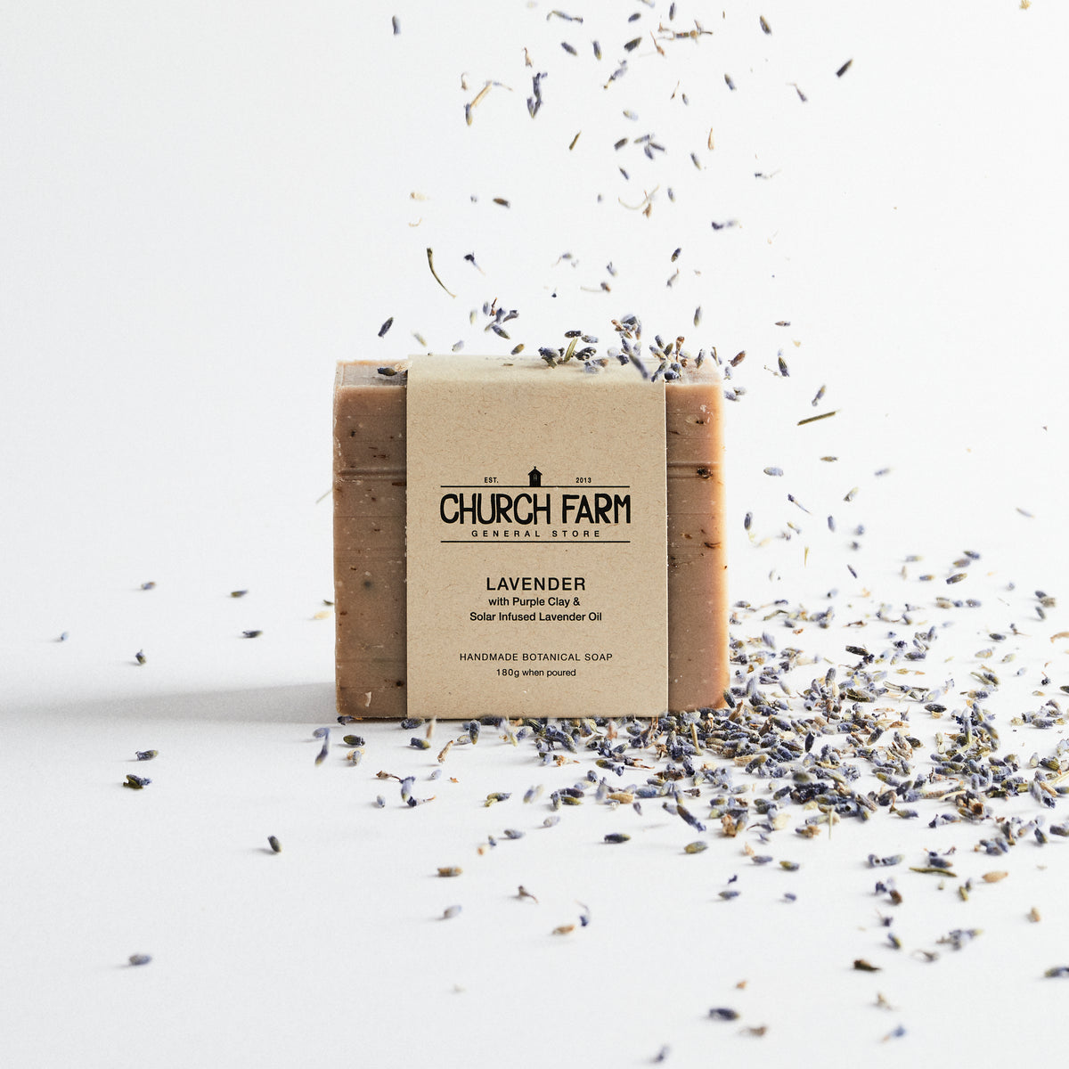 Church Farm Vegan Handmade Soap - Lavender - Lavender Living