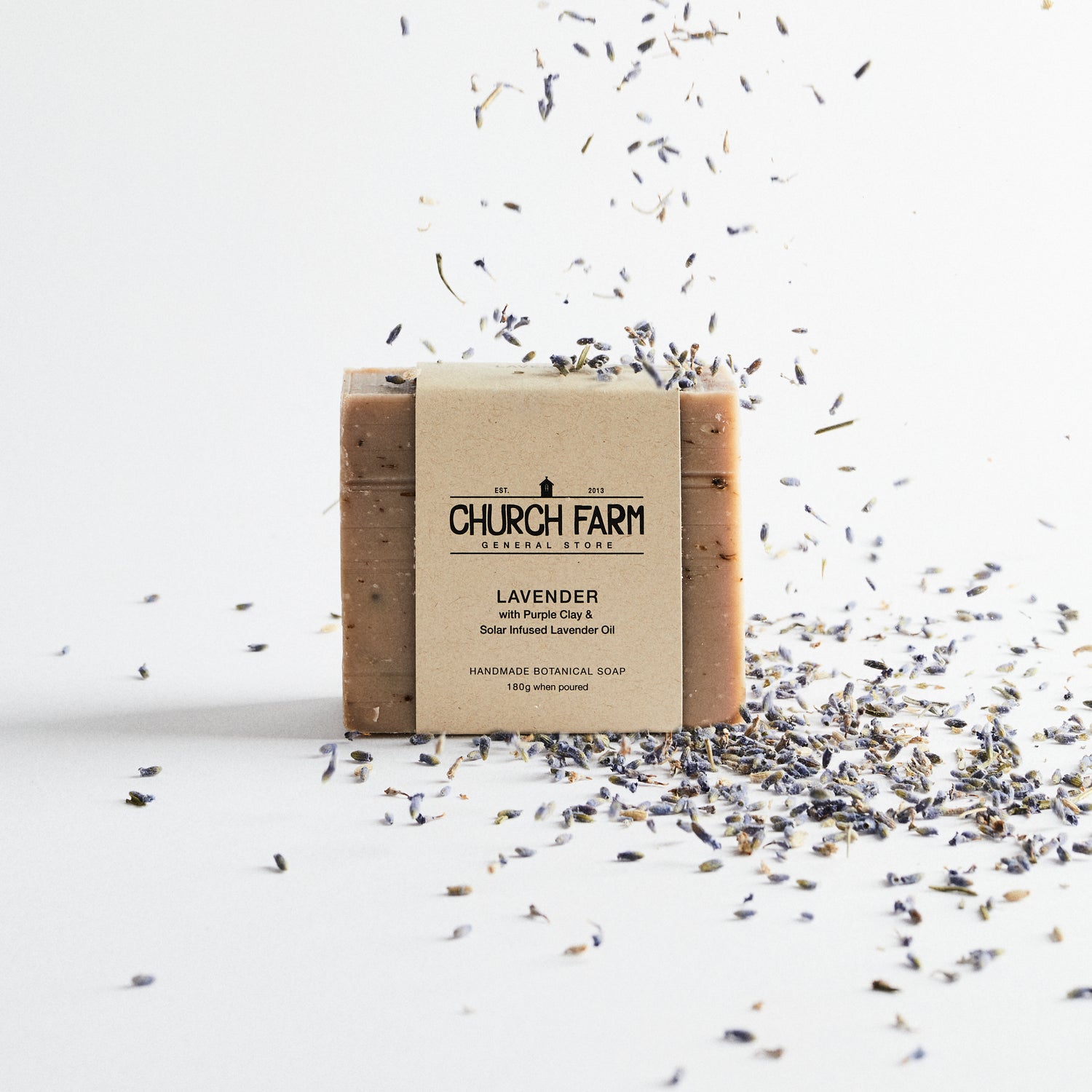 Church Farm Vegan Handmade Soap - Lavender - Lavender Living