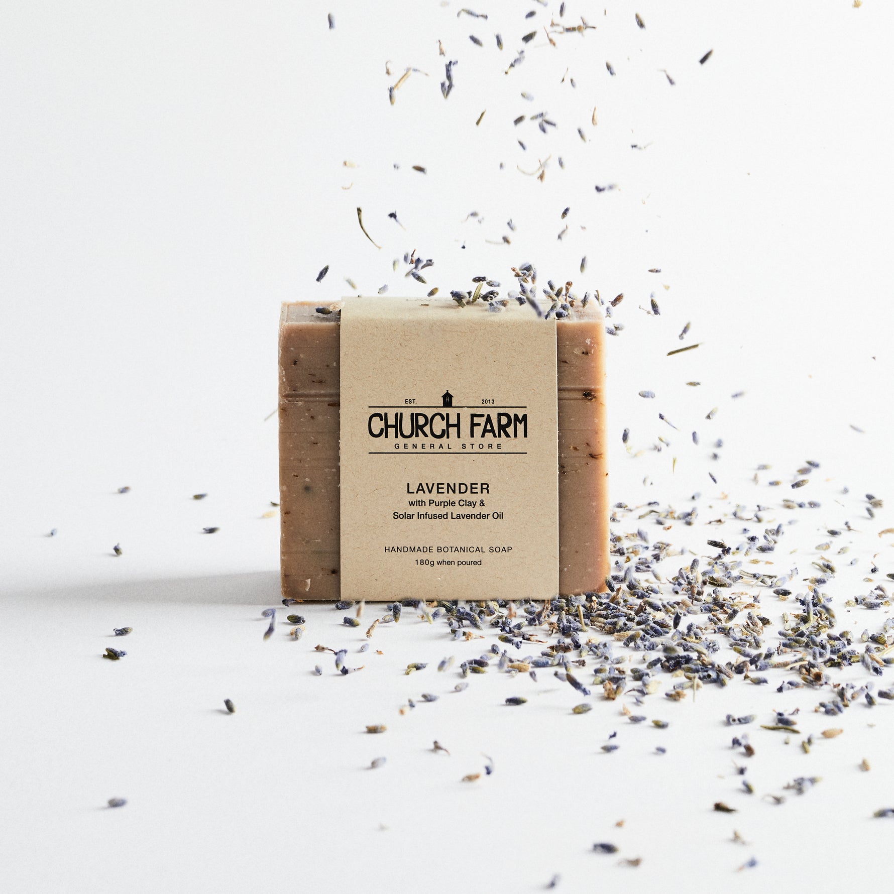 Church Farm Vegan Handmade Soap - Lavender - Lavender Living