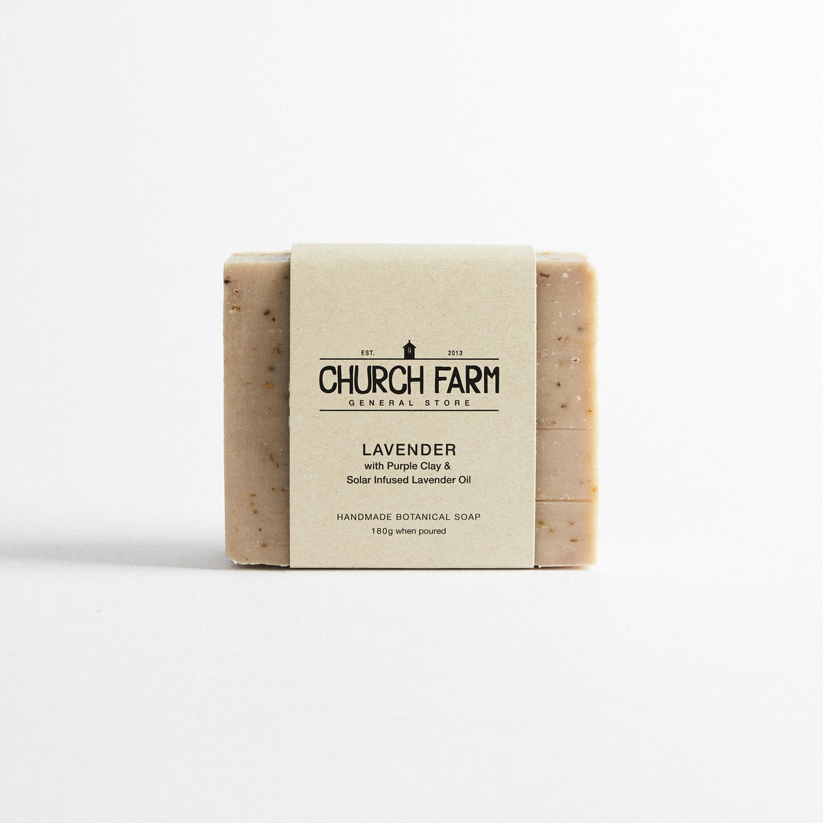 Church Farm Vegan Handmade Soap - Lavender - Lavender Living