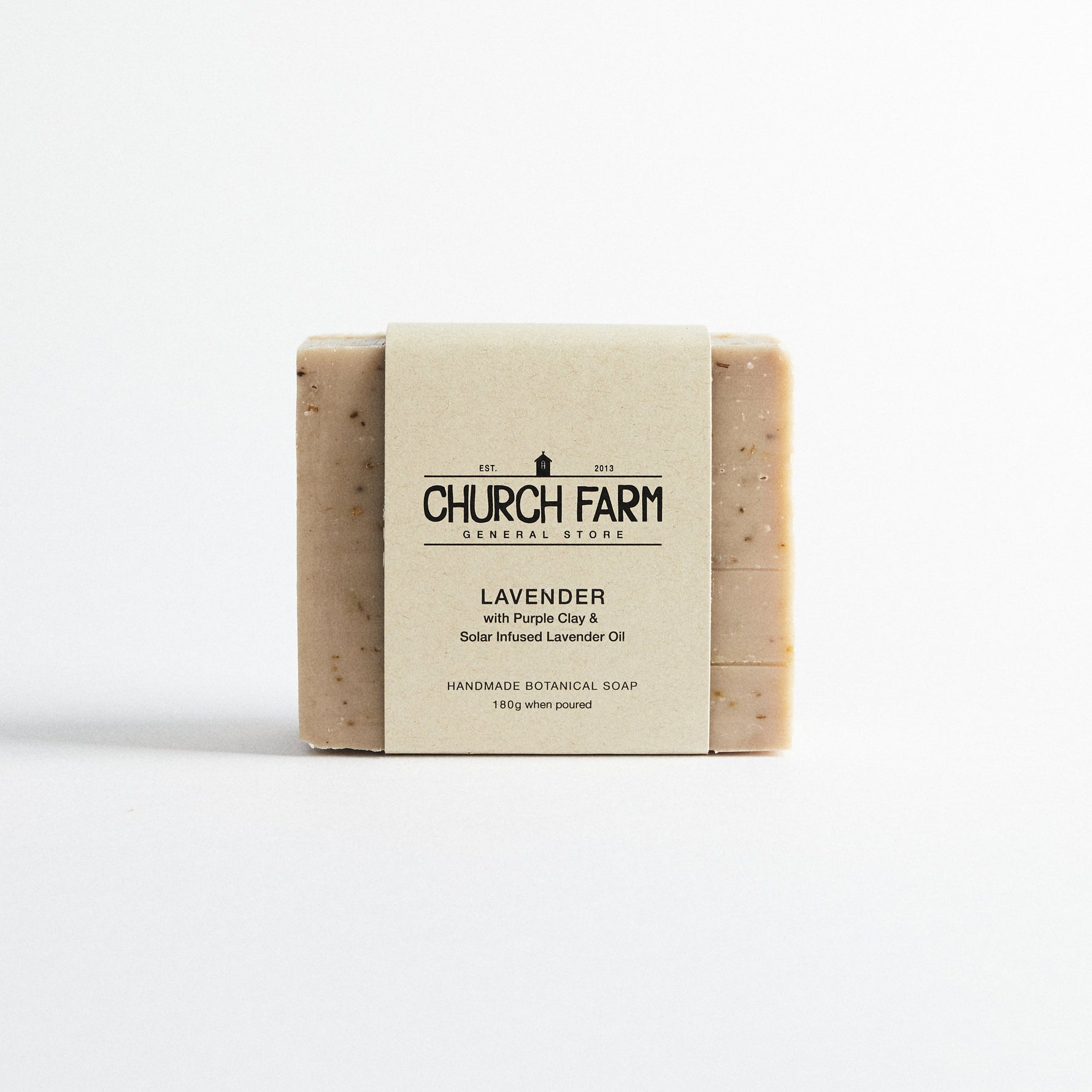 Church Farm Vegan Handmade Soap - Lavender - Lavender Living