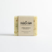 Church Farm Vegan Handmade Soap - Lemon Myrtle - Lavender Living