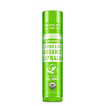 Dr. Bronner's Organic Lip Balm - Lemon Lime - Lavender Living