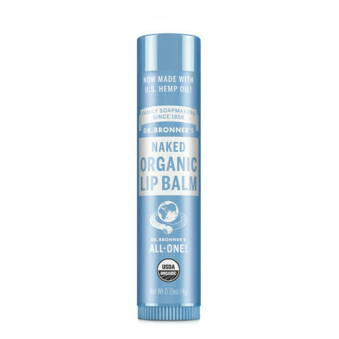 Dr. Bronner's Organic Lip Balm - Naked/Unscented - Lavender Living