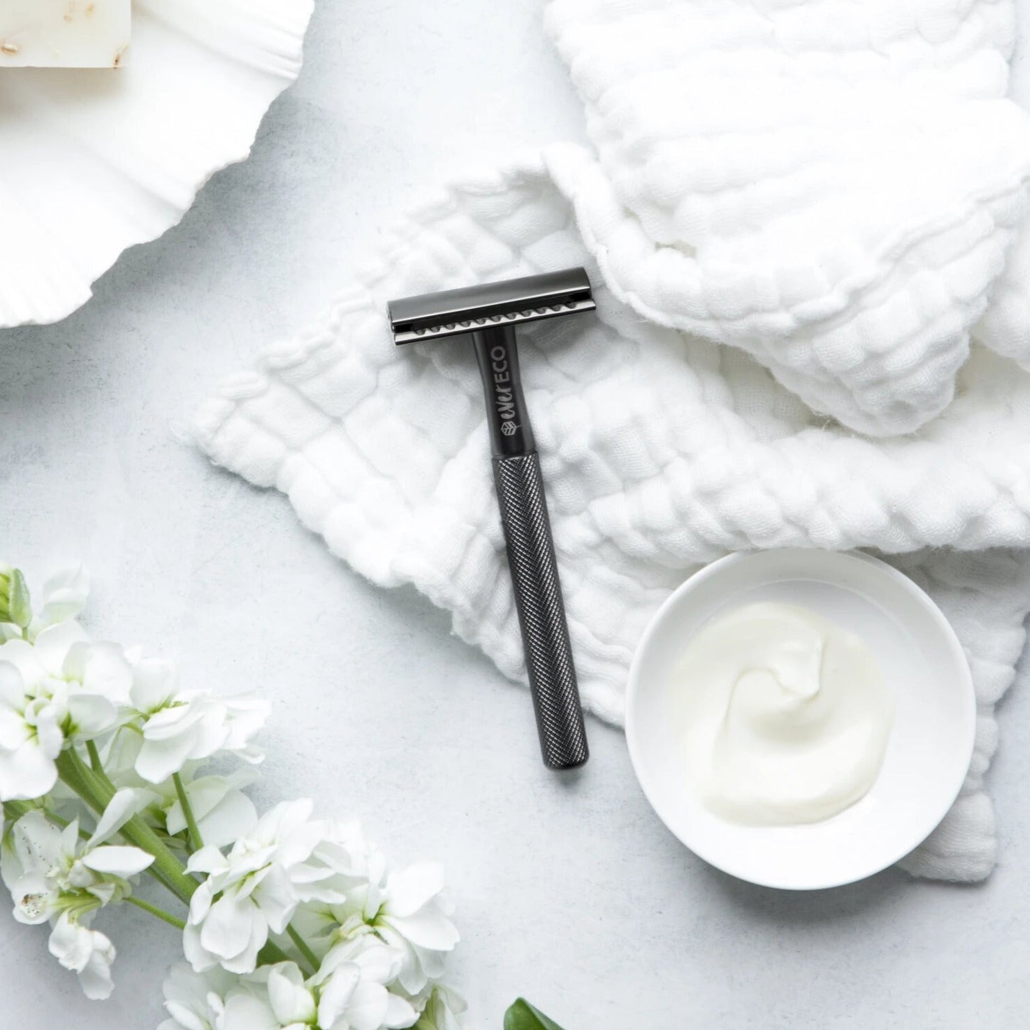 Ever Eco Safety Razor - Matte Black - Lavender Living