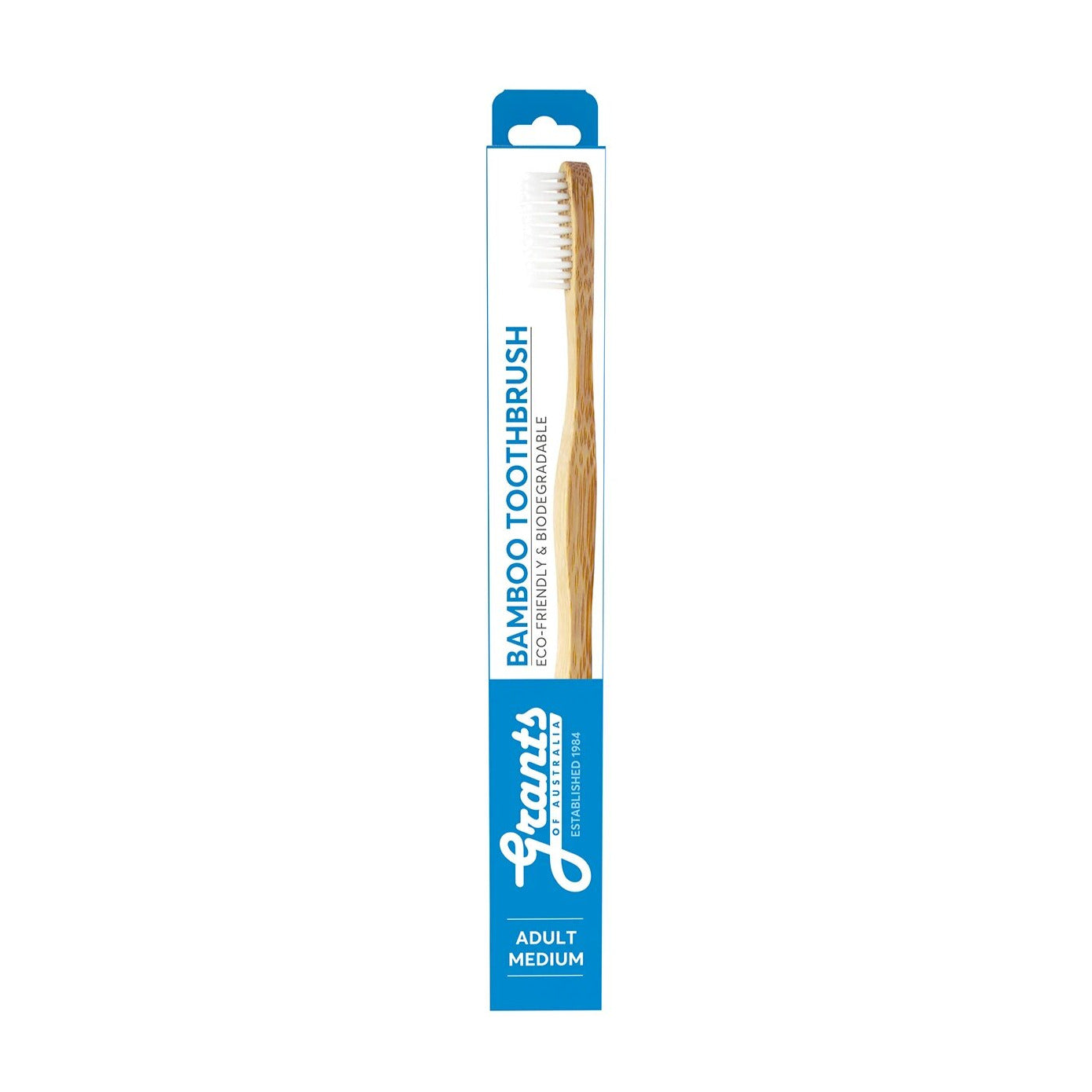 Grants Bamboo Toothbrush Adult - Medium - Lavender Living