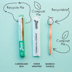 Grants Bamboo Toothbrush Adult - Soft Twin Pack - Lavender Living