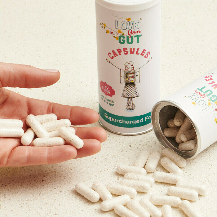 Supercharged Food Love Your Gut Capsules - Lavender Living