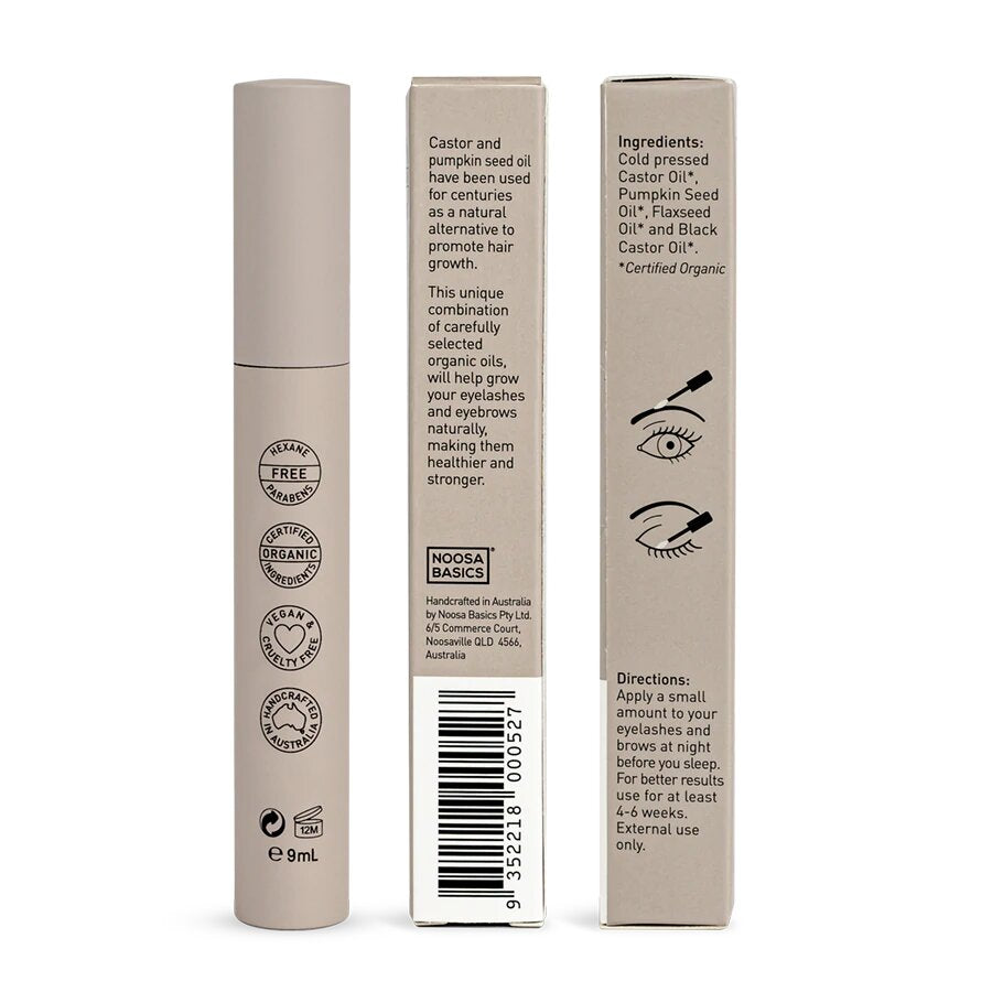 Noosa Basics Eye Lash + Brow Revitaliser - Lavender Living
