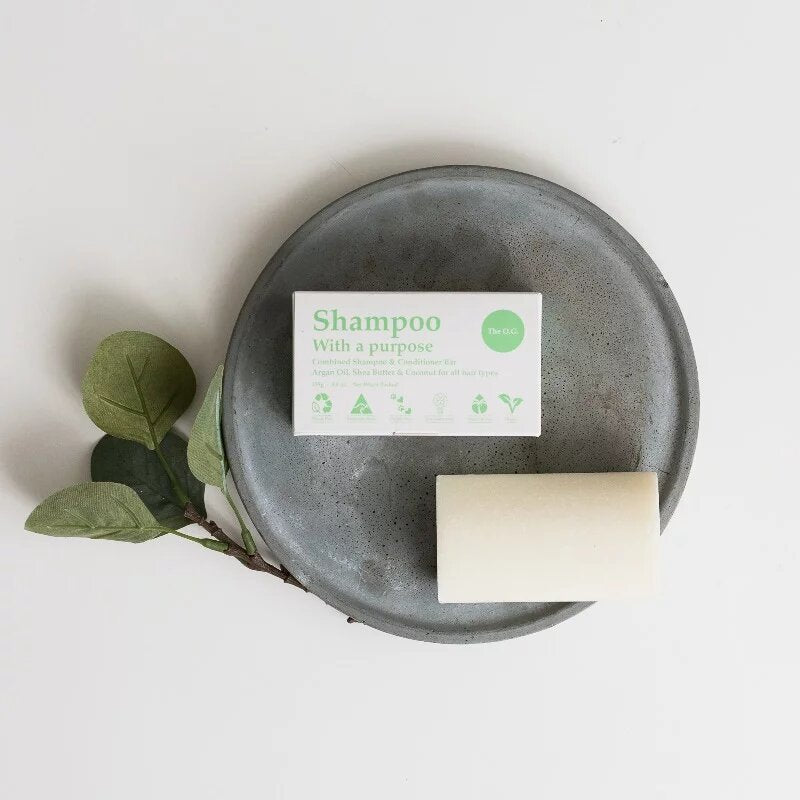 Shampoo With A Purpose Shampoo & Conditioner Bar - Normal Hair - Lavender Living