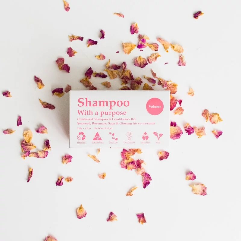 Shampoo With A Purpose Shampoo & Conditioner Bar - Extra Volume - Lavender Living