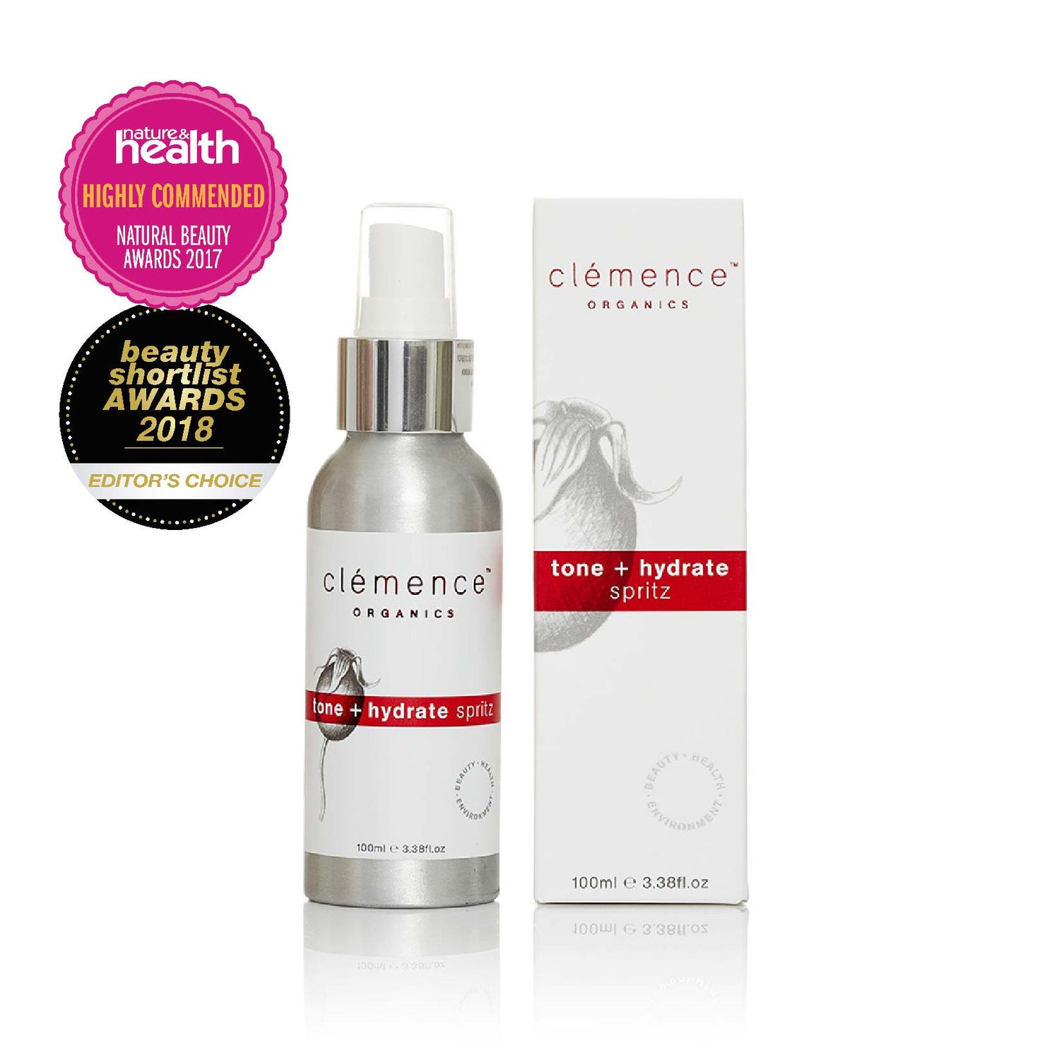 Clémence Organics Tone + Hydrate Spritz - Lavender Living